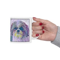 Picture of Shih Tzu-Lavender Ice Mug