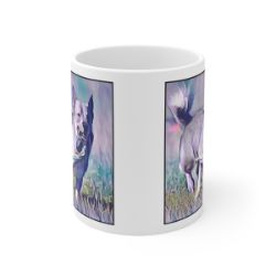 Picture of Swedish Vallhund-Lavender Ice Mug
