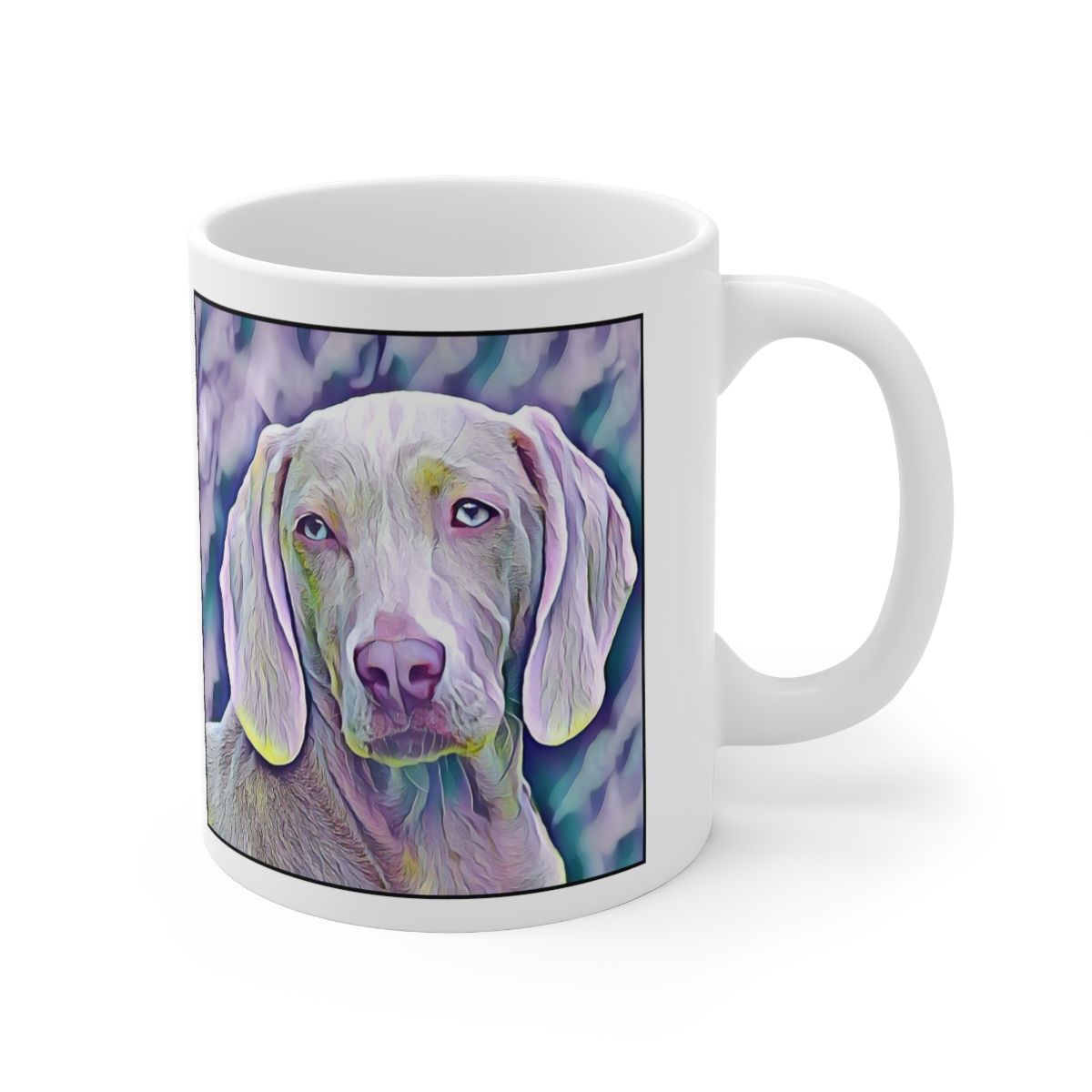 Picture of Weimaraner-Lavender Ice Mug