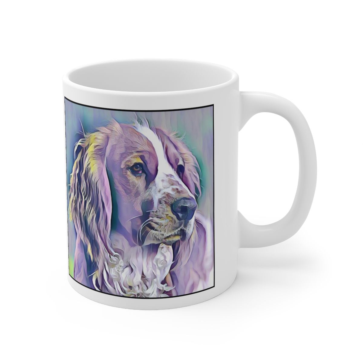 Picture of Welsh Springer Spaniel-Lavender Ice Mug