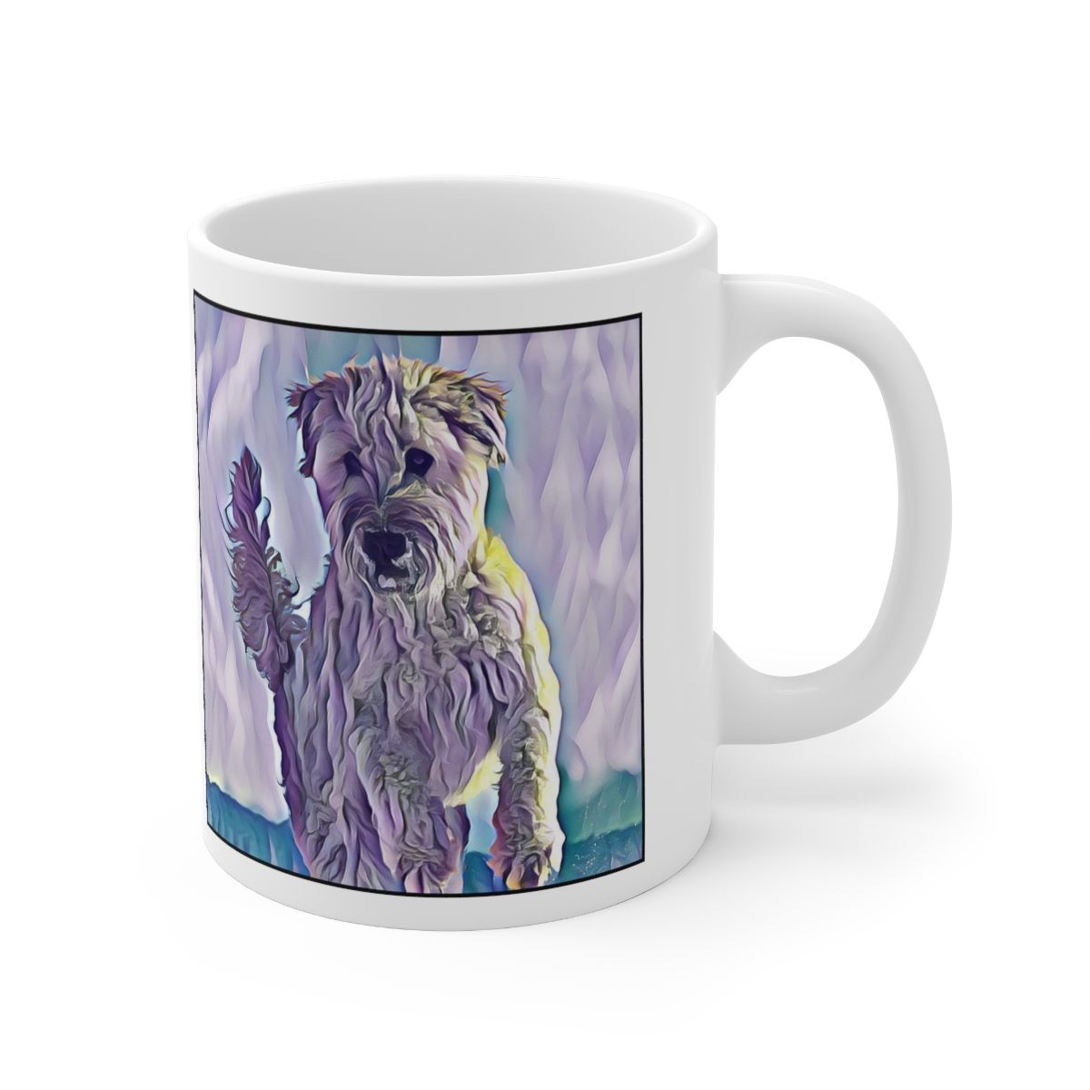 Picture of Wheaten Terrier-Lavender Ice Mug