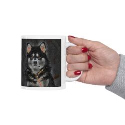 Picture of Alaskan Malamute-Rock Candy Mug