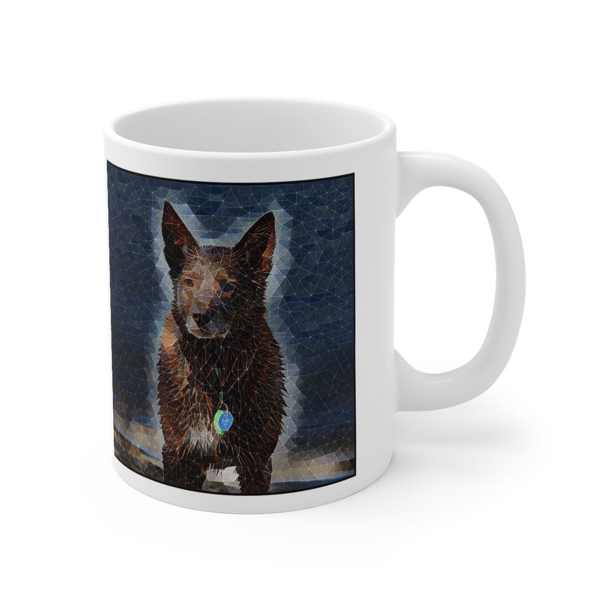 Picture of Australian Kelpie-Rock Candy Mug