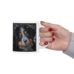 Picture of Bernese Mountain Dog-Rock Candy Mug