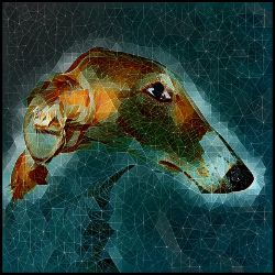 Picture of Borzoi-Rock Candy Mug