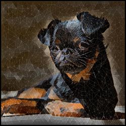 Picture of Brussels Griffon-Rock Candy Mug