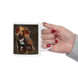 Picture of Dachshund-Rock Candy Mug