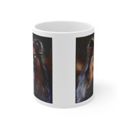 Picture of Rough Collie-Rock Candy Mug