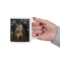 Picture of Shetland Sheepdog-Rock Candy Mug