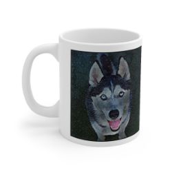 Picture of Siberian Husky-Rock Candy Mug