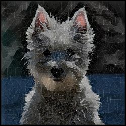 Picture of West Highland Terrier-Rock Candy Mug