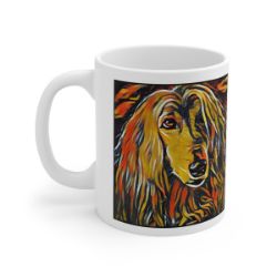 Picture of Afghan Hound-Graffiti Haus Mug