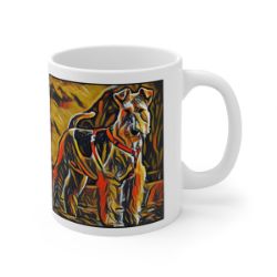 Picture of Airedale Terrier-Graffiti Haus Mug