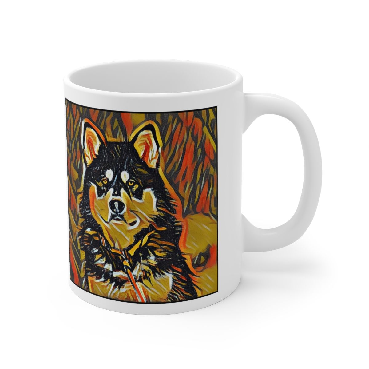 Picture of Alaskan Malamute-Graffiti Haus Mug