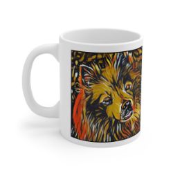 Picture of American Eskimo-Graffiti Haus Mug