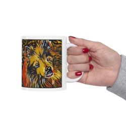 Picture of American Eskimo-Graffiti Haus Mug