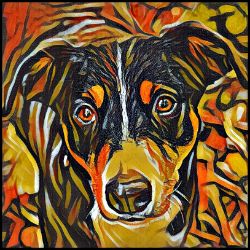 Picture of Appenzeller Sennenhund-Graffiti Haus Mug