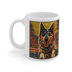 Picture of Australian Cattle Dog-Graffiti Haus Mug