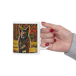 Picture of Australian Kelpie-Graffiti Haus Mug