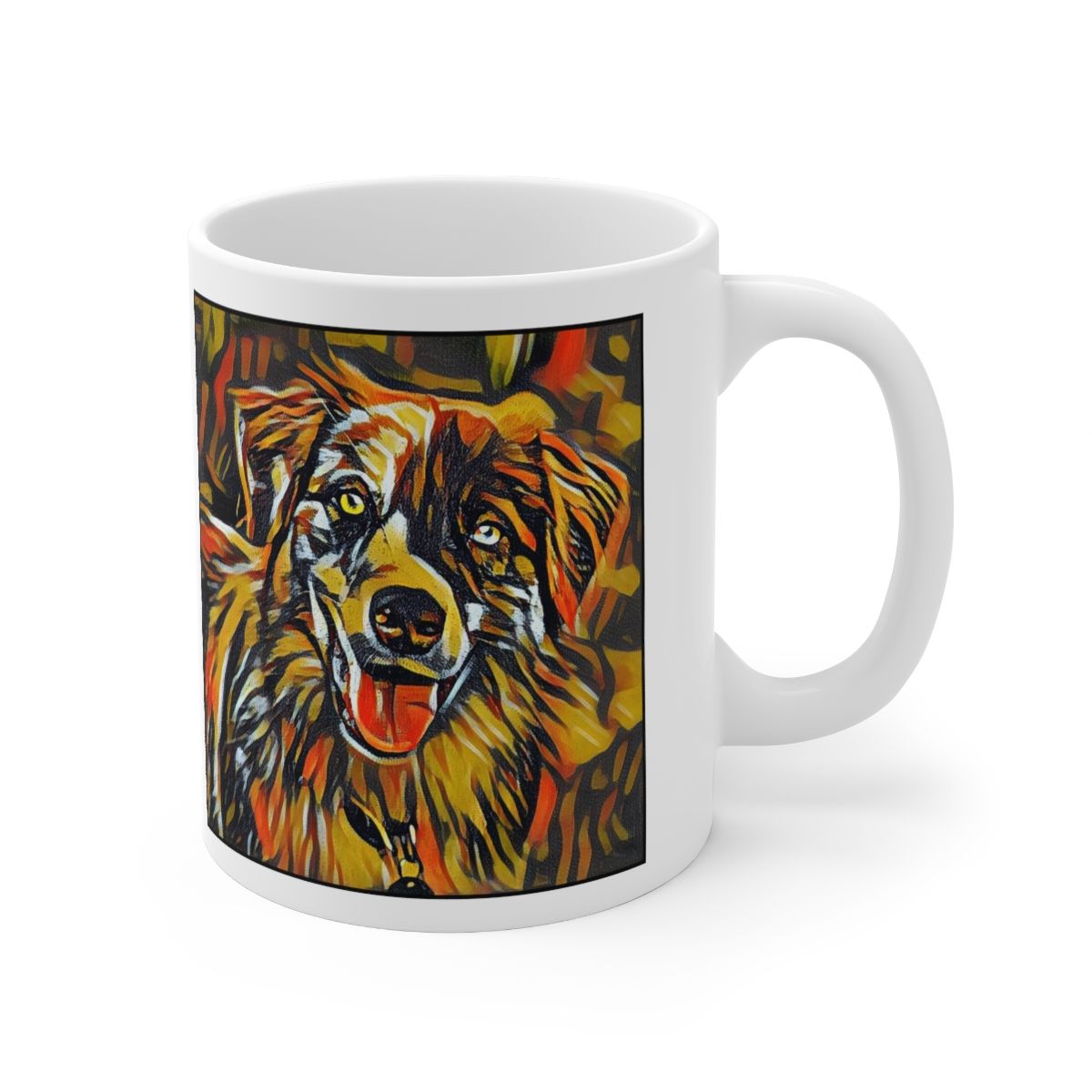 Picture of Australian Shepherd-Graffiti Haus Mug