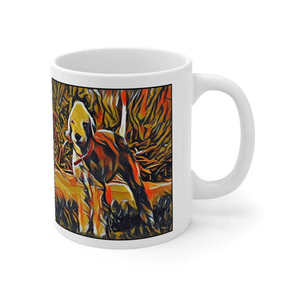 Picture of Bedlington Terrier-Graffiti Haus Mug