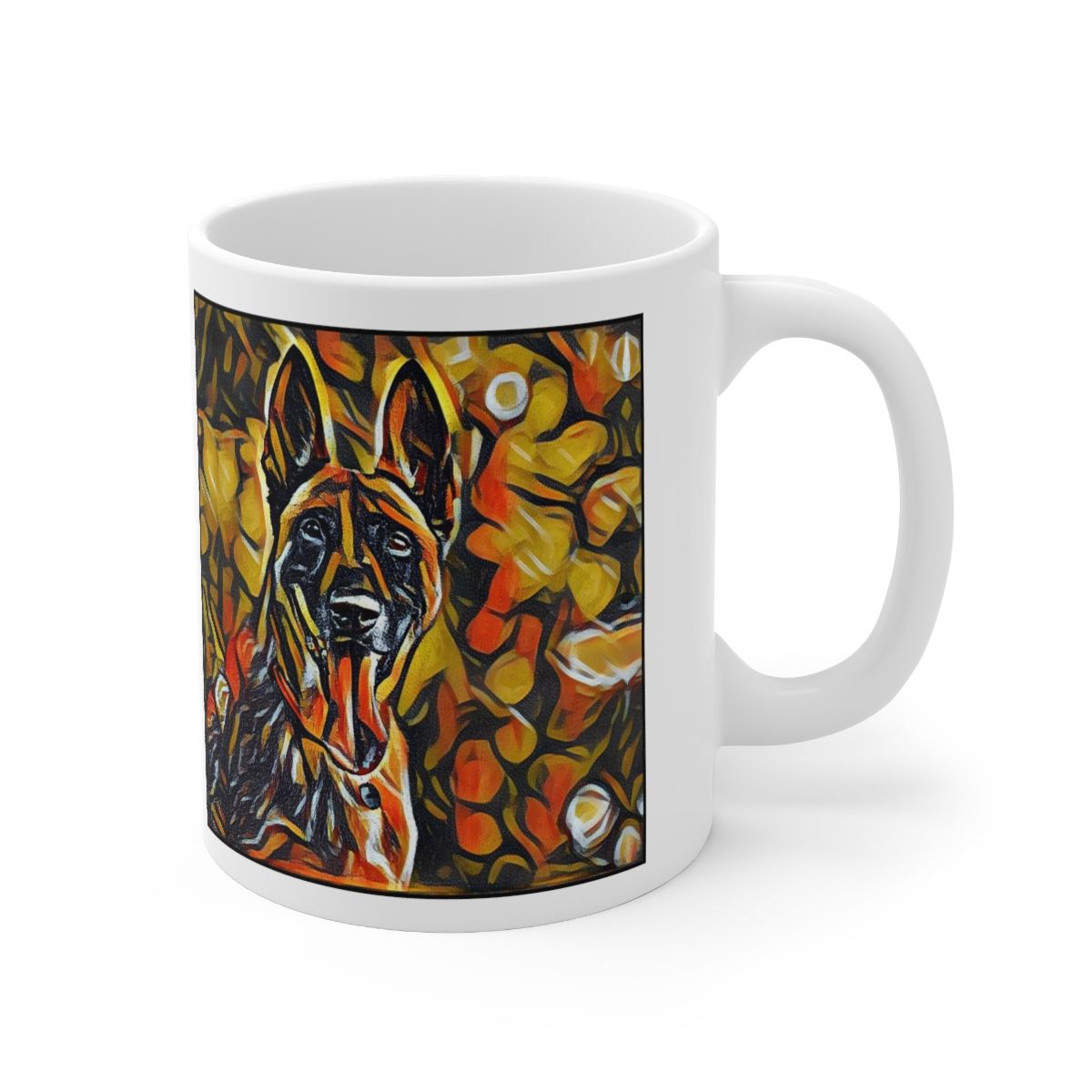 Picture of Belgian Malinois-Graffiti Haus Mug