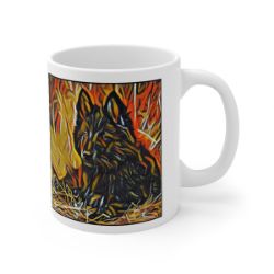 Picture of Belgian Sheepdog Belgian Shepherd-Graffiti Haus Mug