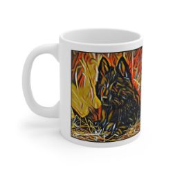 Picture of Belgian Sheepdog Belgian Shepherd-Graffiti Haus Mug