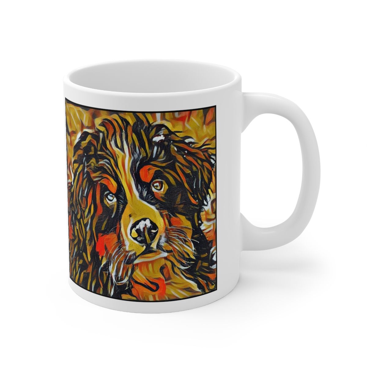 Picture of Bernese Mountain Dog-Graffiti Haus Mug