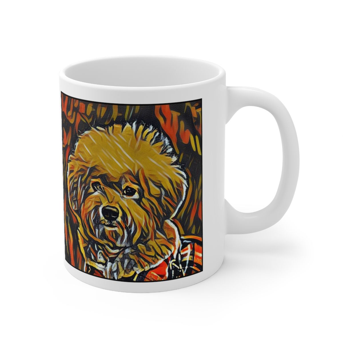 Picture of Bichon Frise-Graffiti Haus Mug