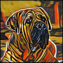 Picture of Boerboel-Graffiti Haus Mug