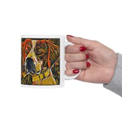 Picture of Brittany Spaniel-Graffiti Haus Mug