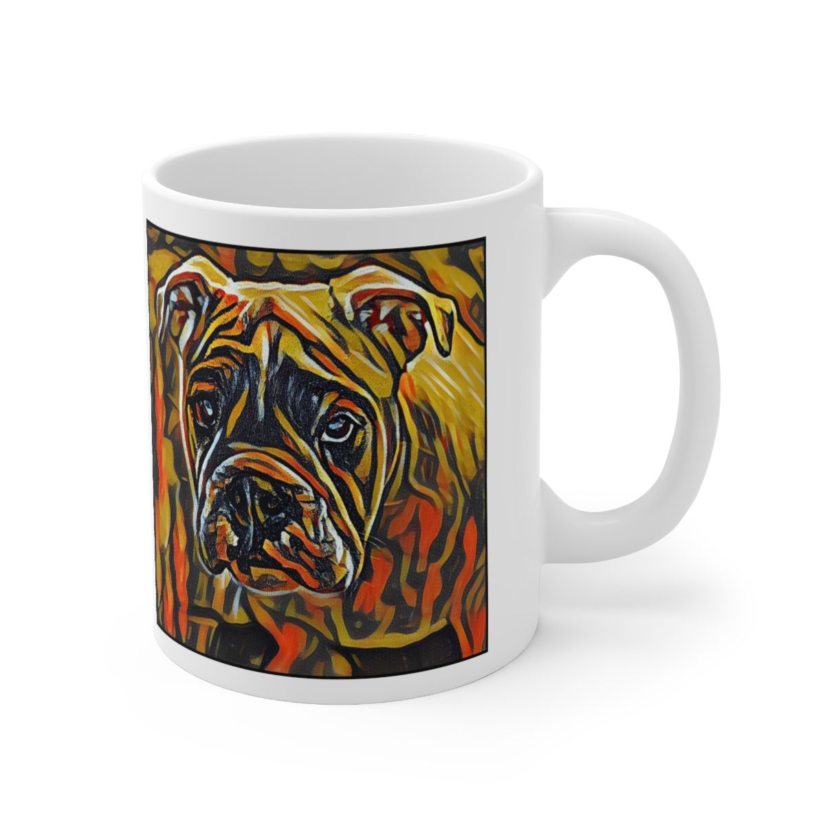 Picture of Bulldog-Graffiti Haus Mug