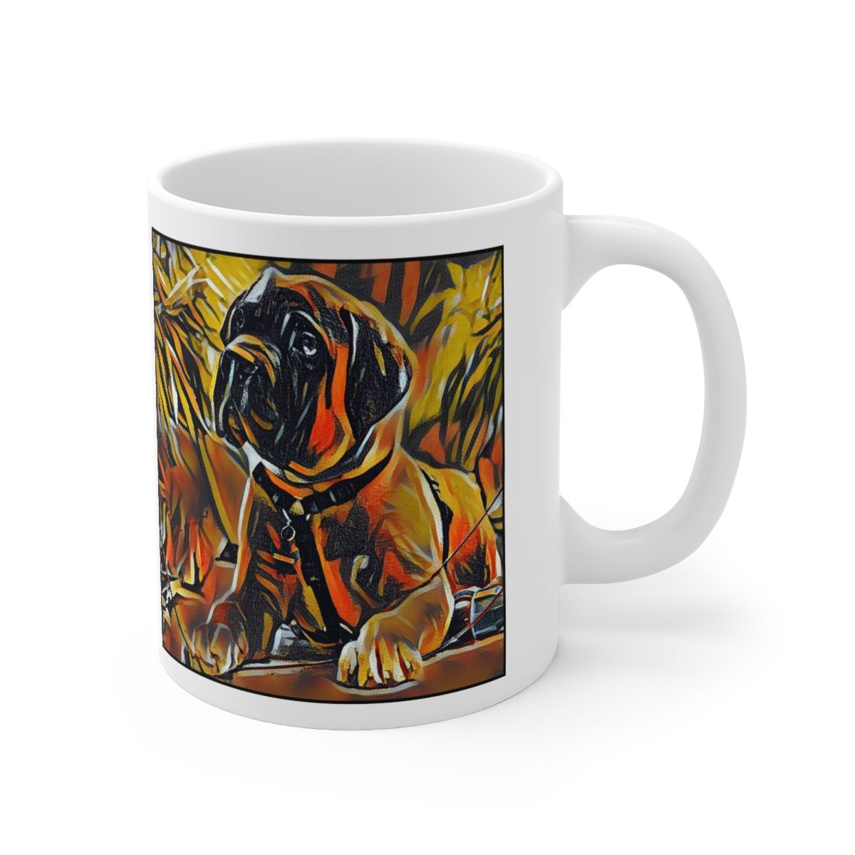 Picture of Bull Mastiff-Graffiti Haus Mug
