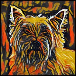 Picture of Cairn Terrier-Graffiti Haus Mug