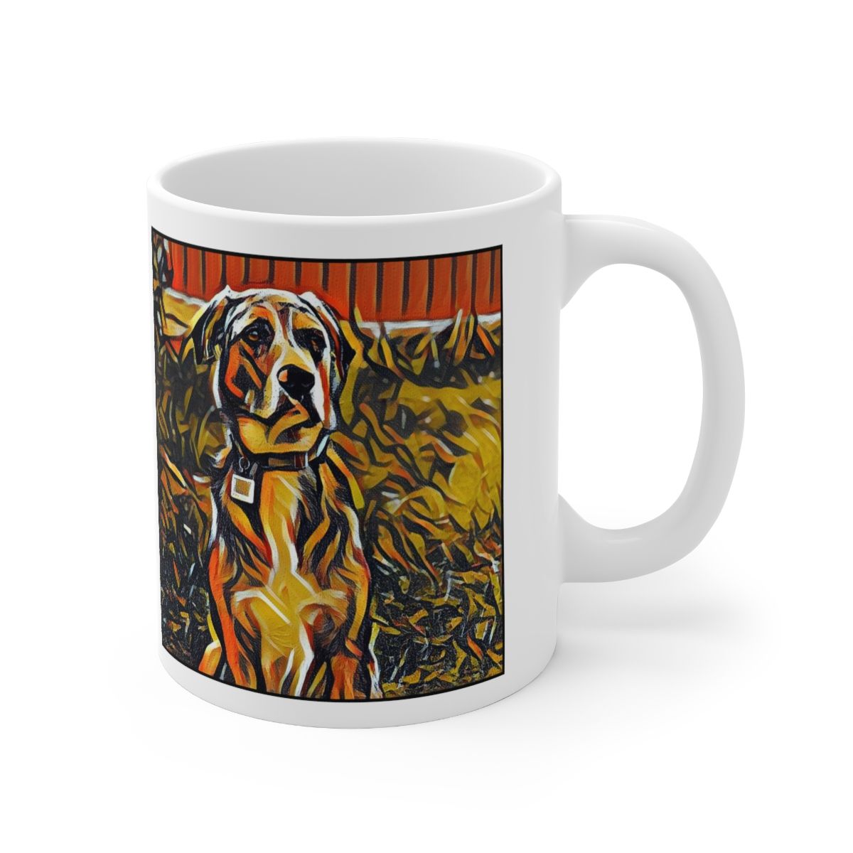 Picture of Catahoula Leopard Dog-Graffiti Haus Mug