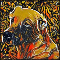 Picture of Central Asian Shepherd Dog-Graffiti Haus Mug