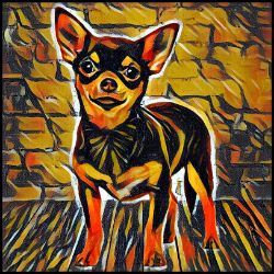 Picture of Chihuahua Smooth Coat-Graffiti Haus Mug