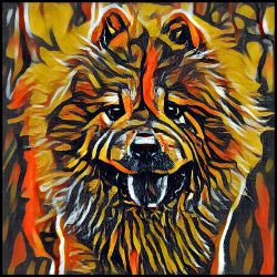 Picture of Chow Chow-Graffiti Haus Mug