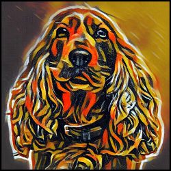 Picture of Cocker Spaniel-Graffiti Haus Mug