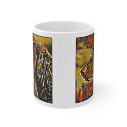 Picture of Curly Coated Retriever-Graffiti Haus Mug
