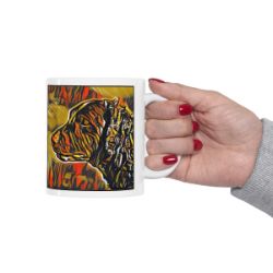 Picture of Curly Coated Retriever-Graffiti Haus Mug