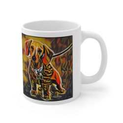Picture of Dachshund-Graffiti Haus Mug