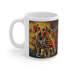 Picture of Dachshund-Graffiti Haus Mug