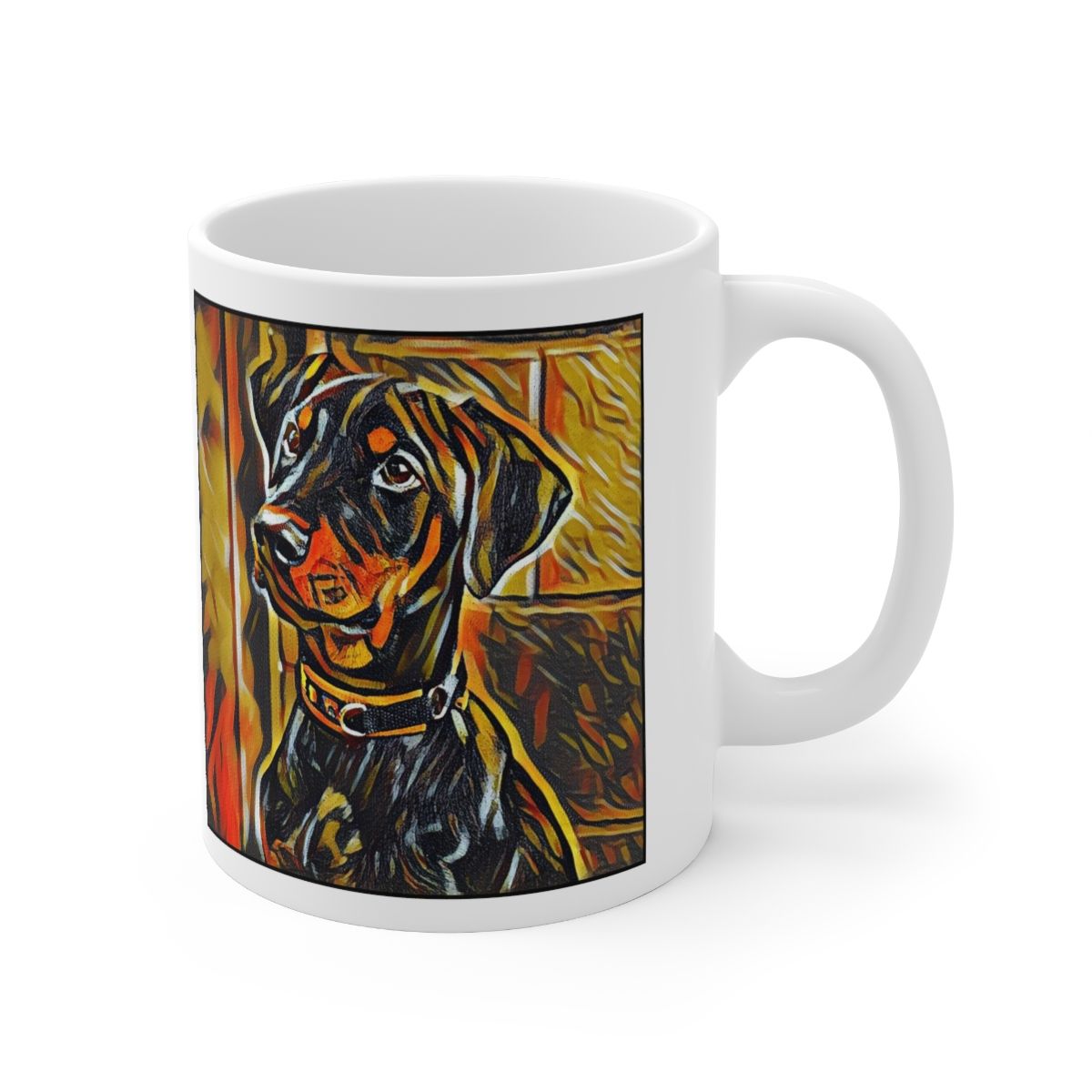 Picture of Doberman-Graffiti Haus Mug