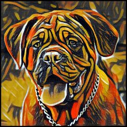 Picture of Dogue de Bordeux-Graffiti Haus Mug