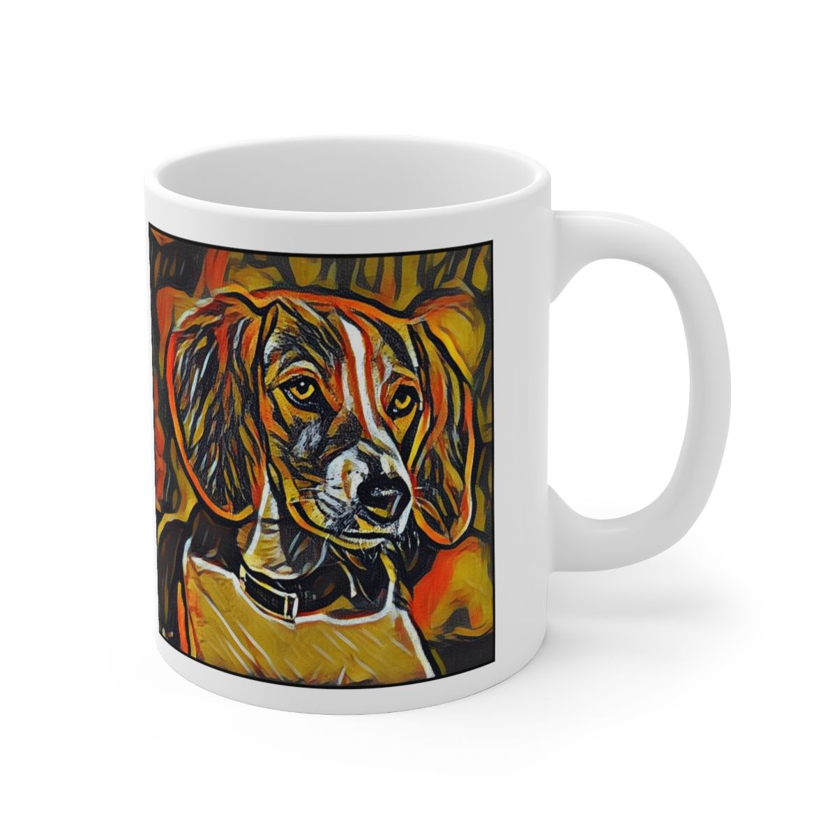 Picture of English Foxhound-Graffiti Haus Mug