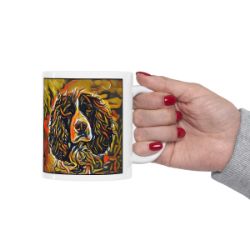 Picture of English Springer Spaniel-Graffiti Haus Mug