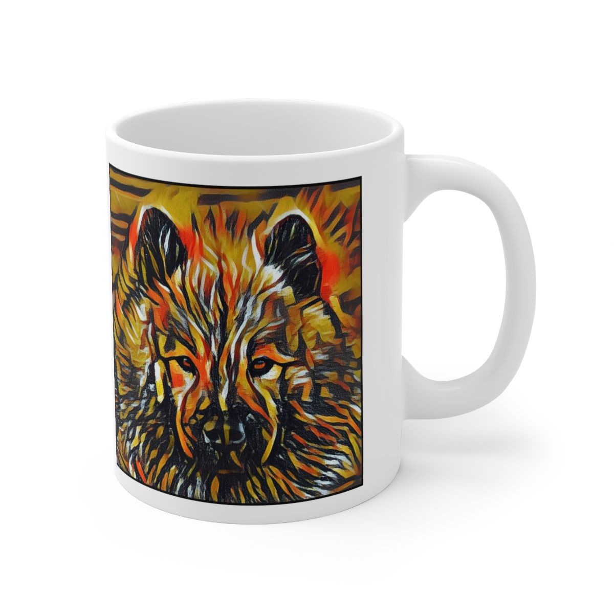 Picture of Eurasier-Graffiti Haus Mug