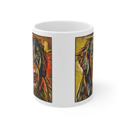 Picture of Flat Coated Retriever-Graffiti Haus Mug